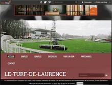 Tablet Screenshot of le-turf-de-laurence.com